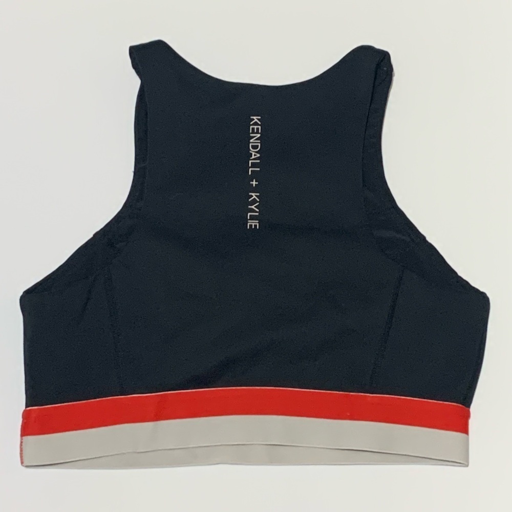 Kendall + Kylie High Neck Sports Bra,